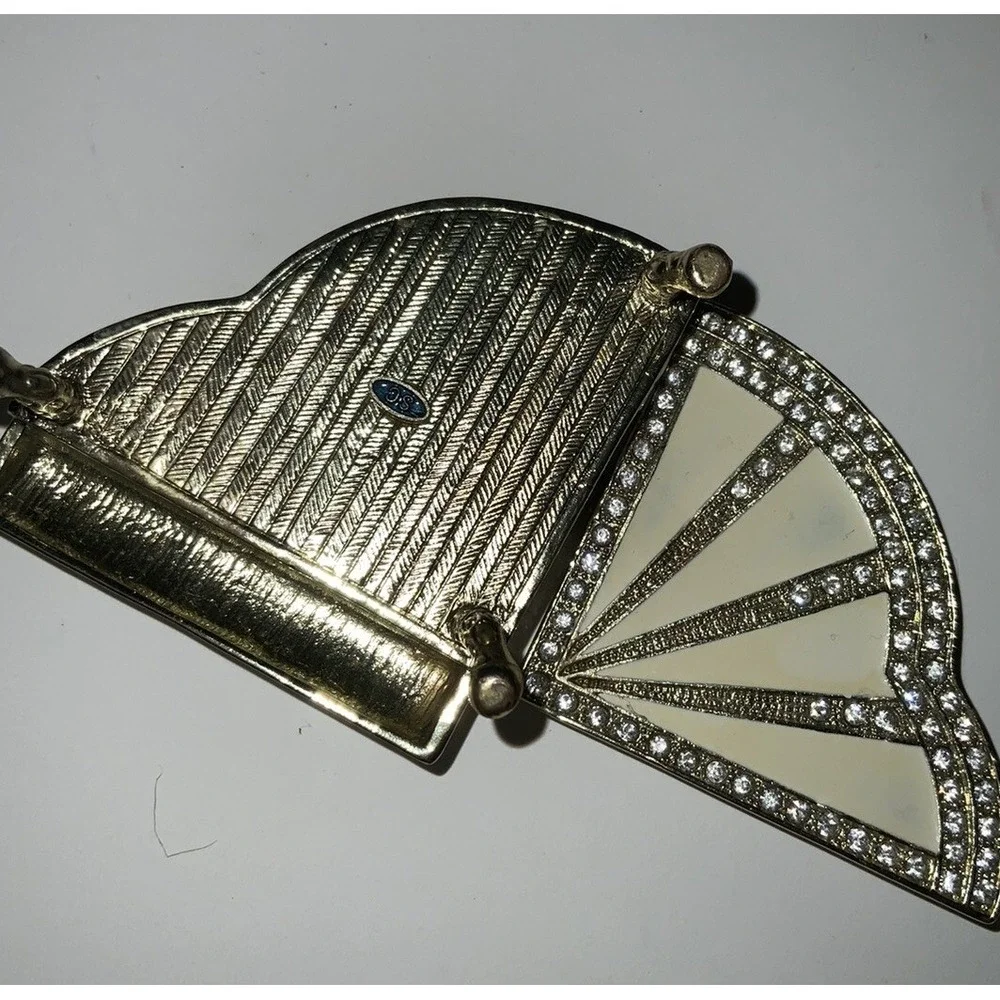 White Piano Jewelry‎ Trinket Box Bejeweled Grand Piano Swarovski Crystals Enamel